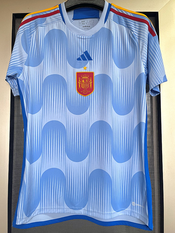 22/23 Spain Away 1:1 World Cup Fans Soccer Jersey
