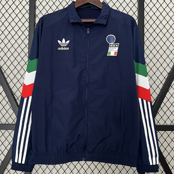 24/25 Italy Royal Blue Windbreaker（三星）