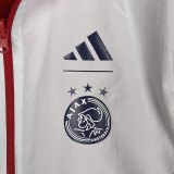 23/24 Ajax Red & White Double Sided Windbreaker (双面风衣)