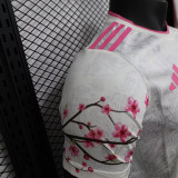 24/25 Japan White Pink Eagle Player Version Soccer Jersey