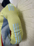 2024 Spain Away  Long Sleeve Player Version Soccer Jersey(长袖)