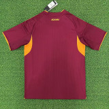 25/26  Roma Home  Fans Soccer Jersey