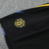 25/26 Man Utd Black  Training Shorts Suit