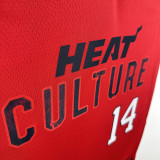 24/25 HEAT HERRO # 14 Red Top Quality Hot Pressing Retro NBA Jersey
