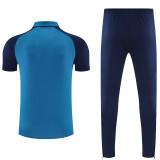 25/26 ARS Lake Blue polo shirts pants suit