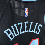 25/26 BULLS BUZELIS # 14 Black City Edition Top Quality Hot Pressing NBA Jersey