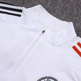 25/26 Ajax White  Half Pull Tracksuit #B2569 (半拉链)