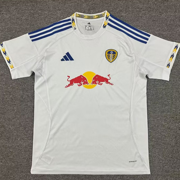 25/26  Leeds United Home Fans Soccer Jersey