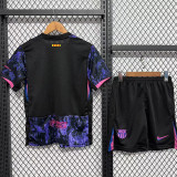 25 /26 BAR Purple Black Kids Soccer Jersey
