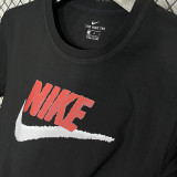 2025 T254 NK Black  Pure Cotton  Blue T-shirt