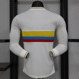 24/25 Colombia Anniversary Edition  Long Sleeve Player Version Soccer Jersey