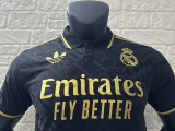24/25 RMA Black Steel Pattern Edition Player Version Soccer Jersey