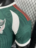 25/26 Mexico Facial image Edition Green Player Version Soccer Jersey
