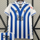 24/25 Málaga CF  Blue Strip Special Edition Fans Soccer Jersey