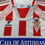 1994/1995 Sporting de Gijón Home  Retro  Soccer Jersey