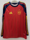26/27 Spain Home Long Sleeve Fans Soccer Jersey