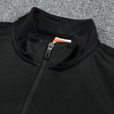 25/26 Marseille Black & SKY Blue Jacket Tracksuit