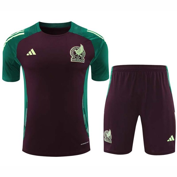 24/25  Mexico maroon Training Short Suit