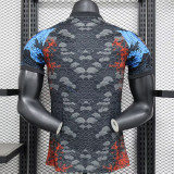 24/25 Japan Grey Black Sea Wave Special Edition  Player Version Soccer Jersey