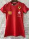 2024 F1 Red women  Racing Suit(圆领)