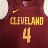 22/23 Cleveland Cavaliers MOBLEY #4 Red Top Quality Hot Pressing NBA Jersey