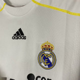2009/2010 RMA Home Long Sleeve Retro Soccer Jersey (长袖)