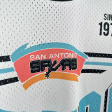 25/26 Spurs White MN Retro Edition Short Shirts