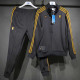 25/26 Man Utd Clover Leisure Black Jacket Tracksuit