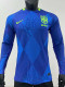 25/26 Brazil Away Long Sleeve  Player Version Soccer Jersey