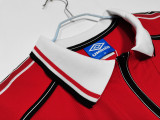 1998/1999 Man Utd Home Retro Soccer Jersey
