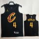 22/23 Cleveland Cavaliers MOBLEY #4 Black Top Quality Hot Pressing NBA Jersey (Trapeze Edition)