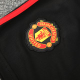 25/26 Man Utd White Team Logo Training Shorts Suit