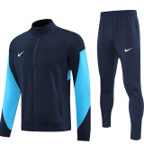 25/26 NK Dark Blue Jacket Tracksuit #2318深蓝色