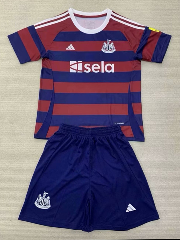 24/25  Newcastle Away Kids Soccer Jersey