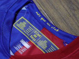2008/2009 BAR Home Retro Long Sleeve Soccer Jersey (长袖)(UCL版有决赛字)
