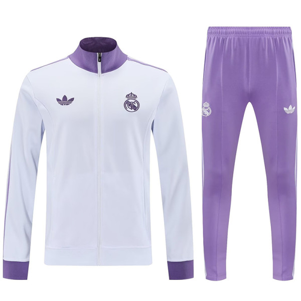 25/26 RMA White Jacket Tracksuit