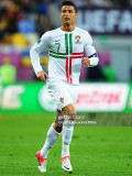 2012 Portugal Away Player Version Long Sleeve Retro Soccer Jersey (长袖球员)
