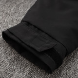 24/25 JUV Black Hooded Cotton Coat 黑连帽棉衣