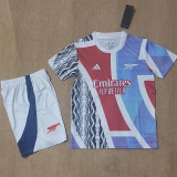 24/25 ARS Red and Blue Puzzlek Kids Training Shirts红蓝拼图