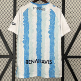 24/25 Málaga CF Home  Fans Soccer Jersey
