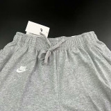 24/25 NK Grey Cotton shorts(002、前彩色标、全棉)