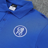 25/26 CHE Blue polo shirts pants suit