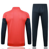 25/26 Bayern Orange Jacket Tracksuit# E25141童装
