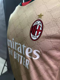 24/25 ACM X Gucci Special Edition Player Version Soccer Jersey