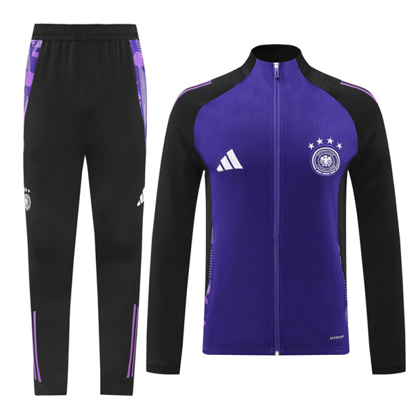 24/25  Germany Purple Jacket Tracksuit(02)