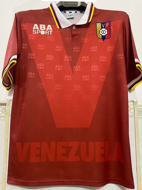1998 Venezuela Home Fans Soccer Jersey