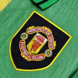 1992/1994 Man Utd Away Green Retro Soccer Jersey