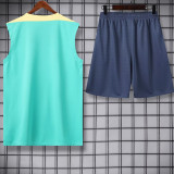 24/25 Club America Green Tank top and shorts suit