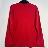 2013/2014 Man Utd Home Long sleeve Retro soccer jersey (长袖)