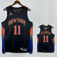 25/26 KNICKS BRUNSON #11 Black Limited  Edition Top Quality Hot Pressing NBA Jersey